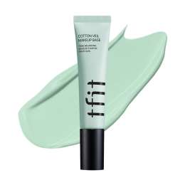 tfit: Cotton Veil Makeup Base 01 Pure Green - Face Base  30ml