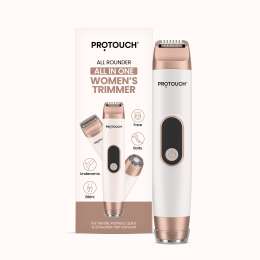 Protouch: PROTOUCH All-in-1 All Rounder Womens Trimmer & Epilator | Face, Body, Bikini & Underarms | Rechargeable & Painless Hair Removal