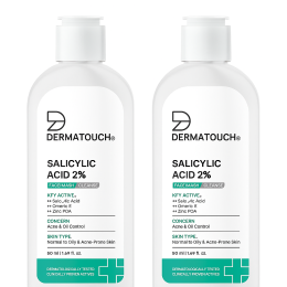 Dermatouch: Dermatouch Salicylic Acid 2% Face Wash - 50ml  Pack Of 2
