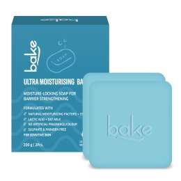 Bake Cosmetics: BAKE Ultra Moisturizing Lactic Acid + Oat Milk Soap  Deep Hydration, Dryness Relief & Skin Barrier Repair | 48H Moisture Lock | Pack of 2 (100g x 2)
