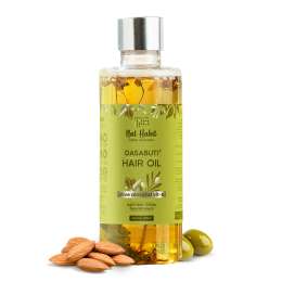 Nat Habit: Olive Almond Summer Light Hair Oil With Vitamin E For Men & Women, 100ml