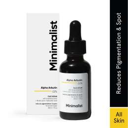 Minimalist: 2% Alpha Arbutin Face Serum with Hyaluronic Acid - 30ml