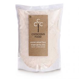 Conscious Food: khapli wheat flour 1kg