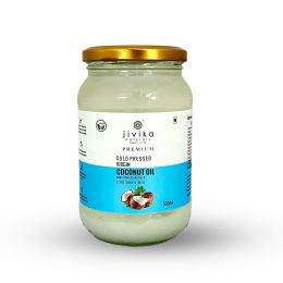 jivika naturals: Cold Pressed Virgin Coconut Oil - 500 ml
