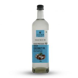 jivika naturals: Virgin Coconut Oil Made From Coconut Milk - Cold Pressed - 1 L