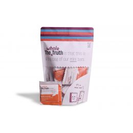 The Whole Truth: Protein Bar Minis - Peanut Cocoa - Pack of 8 - 8 x 27g - No Added Sugar - All Natural