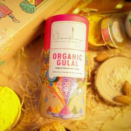Nirmalaya: Pink Organic Gulal - 100gm