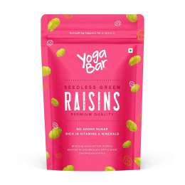 Yogabar: Premium Green Raisins 200gm