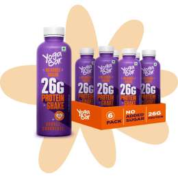 Yogabar: Protein drink Double Chocolate 250gm Pack of 6