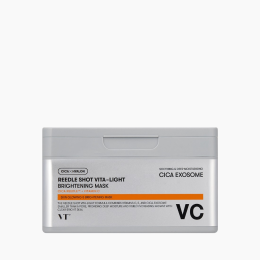 VT Cosmetics: Vita-Light Brightening Mask | Brightening | Glow Boost | Even Skin Tone | Radiance | Daily Mask | 30ea