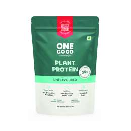 Nourish You: One Good By Nourish You Unflavoured 30g Plant based Protein Powder - 500g | 30g Per Serving |Pea, Brown Rice & Mung Bean Blend | Soy-Free, Dairy-Free, Gluten-Free | No Artificial Flavours or Sweeteners | Supports Muscle Growth Clean, Easy to Digest | All