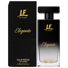 La' French: Eleganto Perfume for Women 100ml | Long-Lasting Fresh & Sweet Fragrance | Premium EDP for Women