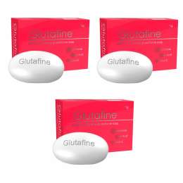 Ethiglo: Glutafine Skin Lightening Soap  75gm Pack of 3
