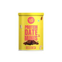 Yogabar: Protein Date Minis Choco Dip 200gm Tin Pack of 10*20gm