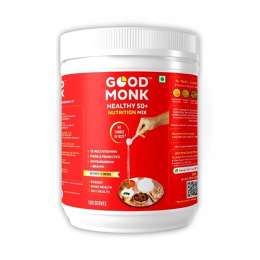 Good Monk: Healthy 50+ Nutrition Mix : Clinically Designed to Improve Energy, Bone & Gut Health | 120 Serve Jar