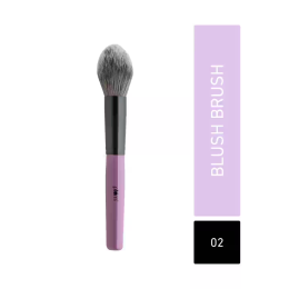 Plum: Soft Blend Blush Brush Ultra-soft Bristles Flawless Application Easy Pick-up 02