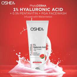 Oshea PhytoDERMA: PhytoDERMA Hydrating Face Wash with Hyaluronic Acid and Watermelon 100ml