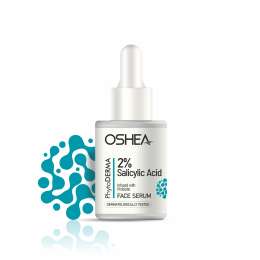 Oshea PhytoDERMA: 2% Salicylic Acid Serum infused with Probiotic Face Serum 30ml
