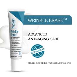 Bake Cosmetics: Wrinkle Erase Anti-Aging Serum Cream with 2% THD Vitamin C for Wrinkles, Fine Lines, Collagen & Skin Firming 30gm