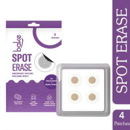 Bake Cosmetics: Spot Erase Micropoint Patches for Dark Spots & Post-Acne Marks with 2% Niacinamide & Alpha Arbutin | 176 Melt-Tech Microneedles | for Post Acne Breakouts and Spot Treatment - 4 Patches