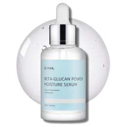 iUNIK: Beta Glucan Power Moisture Serum | Deep Hydration | Skin Barrier Support | Long-Lasting Moisture | Plumping Care | 50ml