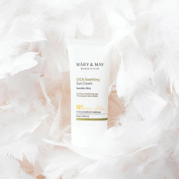 Mary&May: CICA Soothing Sun Cream SPF50+ PA++++ 50ml
