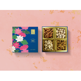 The Snack Company: The Royal Selection: A Premium Assortment of Hand-picked Dry Fruits 200gm