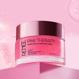 Renee Cosmetics: Pink Therapy Hydrolyzed Collagen Jelly Cream 50gm