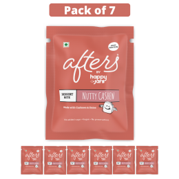 Happy Jars: Afters by Happy Jars - Healthy Dessert Bite - Nutty Cashew - 125 gm (7pcs)