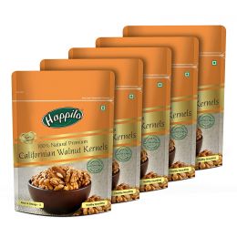 Happilo: Premium Natural Californian Walnut Kernels 200g (Pack of 5)