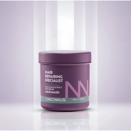 CINCINNUS: Black Algae Extract Frizz Repair Hair Mask 350ml
