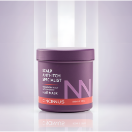 CINCINNUS: Red Algae Extract Anti Dandruff Hair mask 500ml