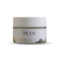 Hues for Him: Mens Color-Changing Moisturizer | with Hyaluronic Acid and Glycerine | So Hydrating with Sheer-Coverage and Anti-Ageing Properties | Perfect for Mens Faces, 30 gm