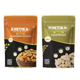 KHETIKA: Premium Nut Lover Combo 500gm Each
