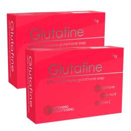 Ethiglo: Glutafine Skin Lightening Soap 75gm Pack of 2