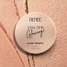 Renee Cosmetics: You Are Glowing Powder Highlighter Gold 5.5gm