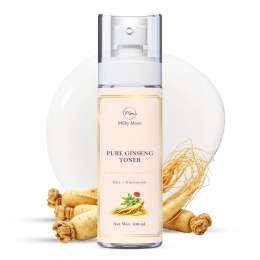 Milky Moon: Ginseng Toner For Glowing Skin Korean | Spray | All type Skin | Skin Whitening | Refreshing Face Mist & Toner | Alcohol-Free | Women & Men | 100ml
