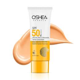 Oshea Herbals: Rice Water Tinted Sunscreen SPF 50 ++++ (Cool Beige-02) 50ml