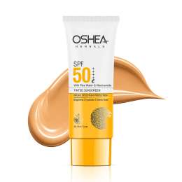 Oshea Herbals: Rice Water Tinted Sunscreen SPF 50 ++++ (Natural Beige-03) 50ml