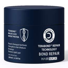 Dermistry: Bond Repair Hair Mask I Maleic Acid TeraBond Protein I Strengthening Damaged Dry Breakages 200ml