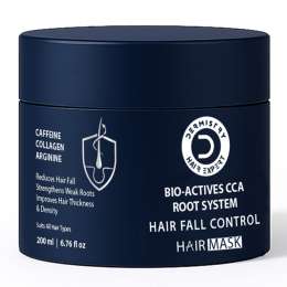 Dermistry: Anti Hair Fall Control Hair Mask Caffeine Collagen Arginine for Root Strengthening 200ml