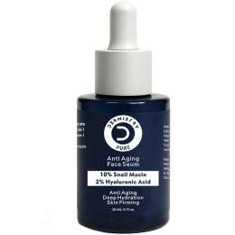 Dermistry: Snail Mucin 96 Peptide Anti Ageing Day Night Face Serum For Skin Tightening Aging Wrinkles 30ml
