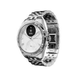 Withings: ScanWatch Nova Brilliant, Heart Health Hybrid Unisex Smartwatch, Silver