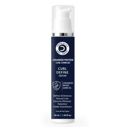 Dermistry: Curl Defining Curly Hair Serum with Ceramides Wheat Germ Oil for Hydration & Frizz Control 50ml