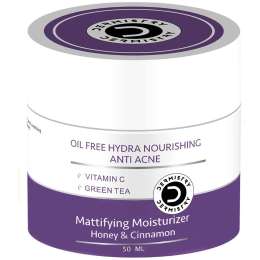 Dermistry: 1% Salicylic Acid Oil Free Water Based Day Night Face Moisturizer for Oily Acne Prone Skin 50ml