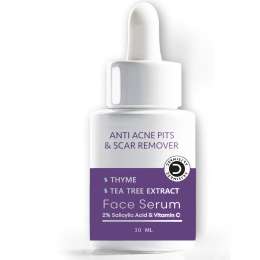 Dermistry: 2% Salicylic Acid 5% Niacinamide Face Serum For Oily Acne Prone Skin Open Pores Spot Scars 30ml