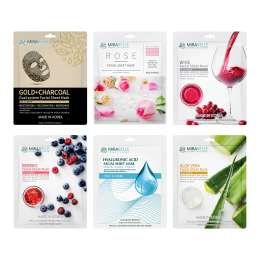 Mirabelle: Dry Skin Korean Face Mask Sheets Pack of 6 