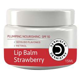 Dermistry: Strawberry Tinted Lip Balm with Spf for Pigmentation Dry Dark Chapped Pigmented Lips 15ml