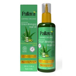 Pallava Organics: Advanced Onion Bhringraj Hair Oil - 100 ml