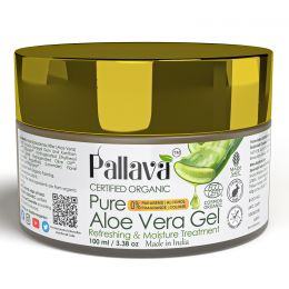 Pallava Organics: Pure Aloe Vera Gel - 100 ml